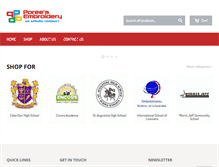 Tablet Screenshot of porees.com